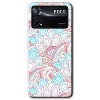 Potkal Hediye Fabrikası Poco x4 Pro Kılıf HD Desen Baskılı Arka Kapak - Çin Mandala 1
