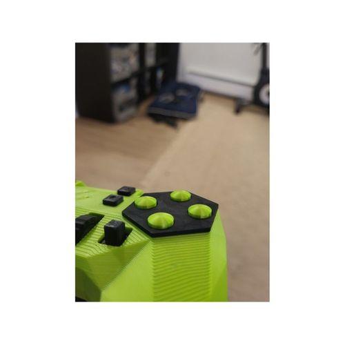 Alpakka Controller Yuvarlak ABXY Tuşları 3D Baskı (Bu ürün Sadece Plastik parçadır - Almadan Önce Soru Sorabilirsiniz)