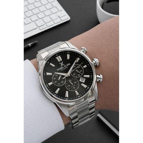 Daniel Klein İtalyan Tasarım Bileklik Hediyeli 2 Yıl Garantili Çelik Kordon Erkek Kol Saati Y11023.2