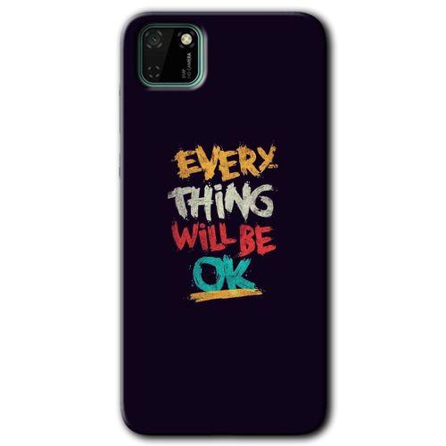 Huawei Y5P Kılıf HD Desen Baskılı Arka Kapak - Everything