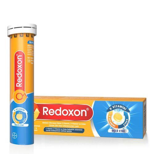 BAYER Redoxon 3'lü Etkili 15 Efervesan Tablet 8699546020447