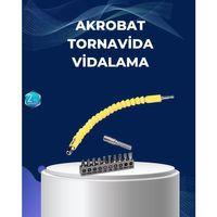 12’li Akrobat Bits Vidalama Seti Esnek Uç Çok Yönlü Kullanım