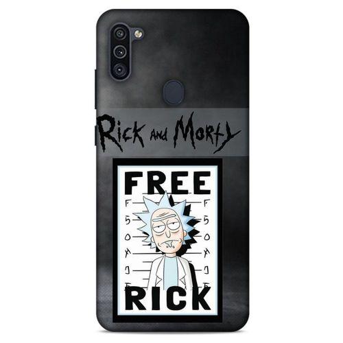 Samsung Galaxy M11 Uyumlu Kılıf Rick And Morty (6) Silikon Kılıf Original Jerry