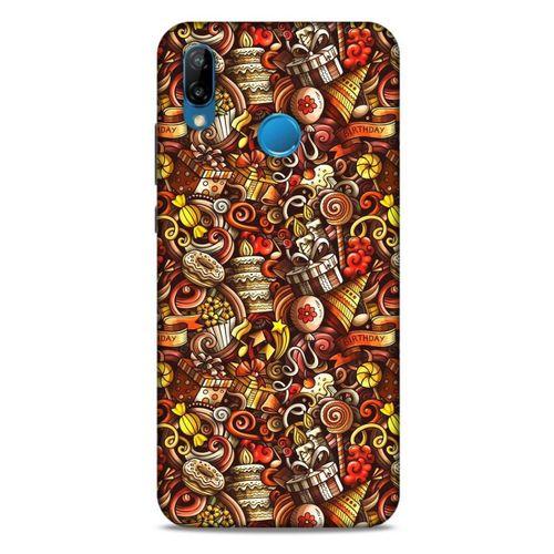 Graffitix (19) Desenli Silikon Kapak Huawei P20 Lite Kılıf