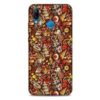Graffitix (19) Desenli Silikon Kapak Huawei P20 Lite Kılıf