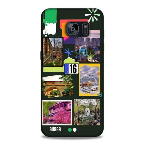 Lopard Samsung Galaxy S7 Edge Uyumlu Kılıf Şehirli ※ (16) Bursa Kalın Kılıf