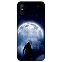 Lopard Xiaomi Redmi 9A Uyumlu Kılıf Gece'S (28) Arka Kapak Ayda
