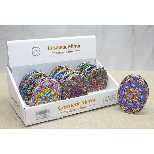 Taşlı El Aynası Oval İnce Model 3