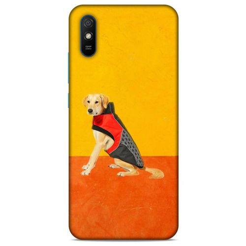Xiaomi Redmi 9A Kılıf Köpek Kıyafetleri (46) Core Armor Kılıf Golden Retriever Mont