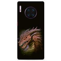 Huawei Mate 40 Pro Kılıf Dragons (18) Telefon Kılıfları Kahverengi Ejderha