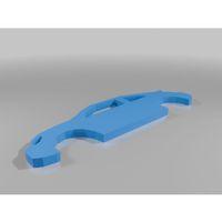 Volkswagen Beetle Siluet (Bu ürün Sadece Plastik parçadır - Almadan Önce Soru Sorabilirsiniz)