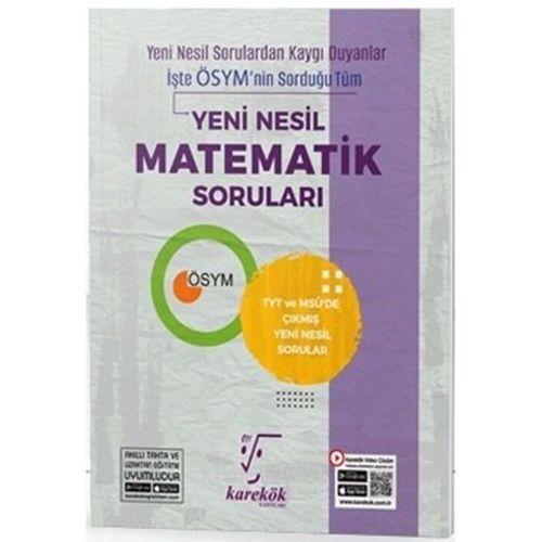Yeni Nesil Matematik Soruları Soru Bankası Karekök Yayınları