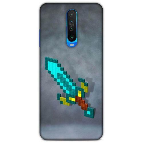 Lopard Xiaomi Redmi K30 5G Uyumlu Kılıf PiXel (39) Liquid Crystal Kılıf Kılıç