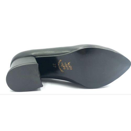 Punto 462006 Siyah Topuklu Kadın Günlük Ayakkabı