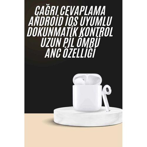 2  Nesil Bluetooth Android Ve İos Uyumlu Kablosuz Kulaklık Çağrı Cevaplama