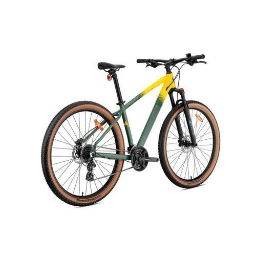 Kron XC 150 Hidrolik Fren 27.5 Jant Dağ Bisikleti Mat Yeşil-Sarı 38 cm