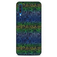 Samsung Galaxy A50 Kılıf Desenli Özel Seri Tüyler (44) Tough Armor Kılıf