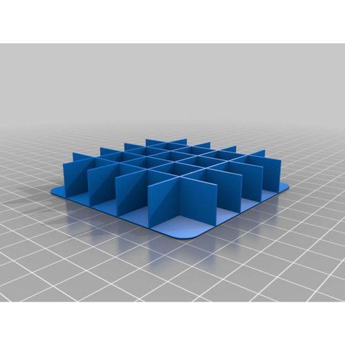 AA Pil Ekleme 2x2 Gridfinity Kutusu için (Bu ürün Sadece Plastik parçadır - Almadan Önce Soru Sorabilirsiniz)