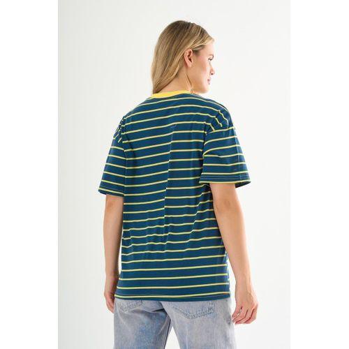 ALEXANDERGARDI Cep Detaylı Çizgili T-shirt