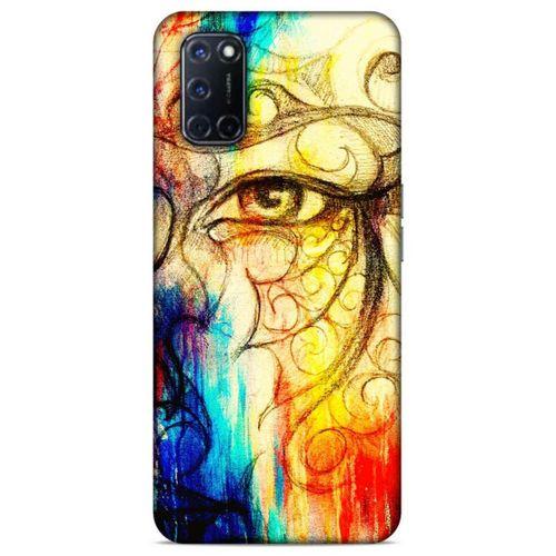 Lopard Oppo A92 Uyumlu Kılıf Manipülasyon ☻ (33) Hybrid Kılıf Baskılı