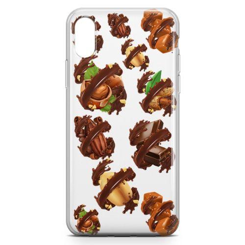 Apple iPhone XS Max Kılıf Nutella Park Arka Kapak Koruma Desenli Full Koruyucu