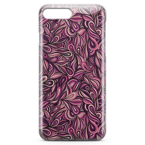 Apple iPhone 8 Plus Kılıf Döngüsel Öğeler Arka Kapak Koruma Desenli Full Koruyucu