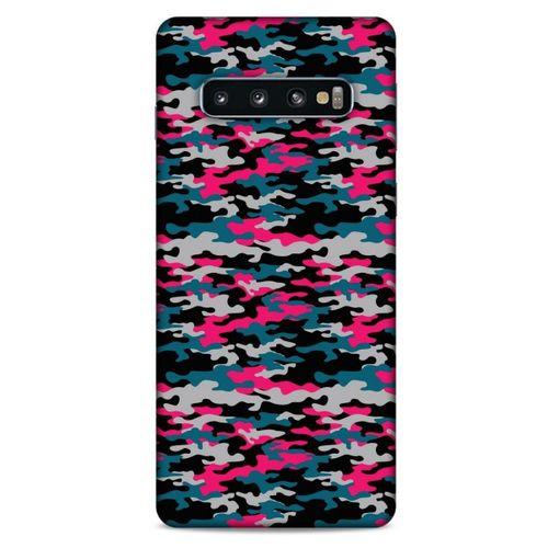 Kamuflaj 16 Samsung Galaxy S10 Kılıf Silikon Kapak