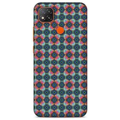 Ethnic Culture (92) Xiaomi Redmi 9 Kılıf Silikon Kapak Desenli
