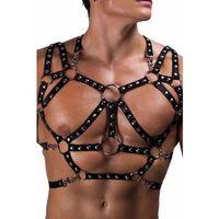 Erkek Lastik Göğüs Harness - Brfm191