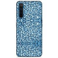 Oppo Realme 6 Kılıf Baskılı Özel Seri Taşlı (22) Tam Koruma Kılıfı
