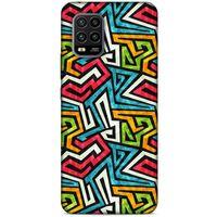 Geometrix 05 Xiaomi Mi 10 Lite Kılıf Silikon Kapak