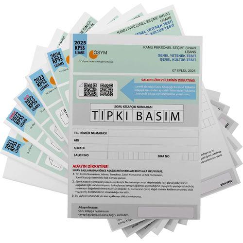 2026 KPSS Lisans ÖSYM Çıkmış Soru Tıpkı Basım 6lı Deneme Paketi Video Çözümlü Türkiye Geneli