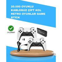 Kablosuz Retro Tv Oyun Konsolu – 30.000+ Oyun, Hd Çıkış & Kablosuz Gamepad İle Efsanevi Oyun Deneyimi