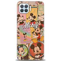 Oppo A73 Kılıf HD Baskılı Kılıf - I Love Mickey + Tam Ekran Koruyucu