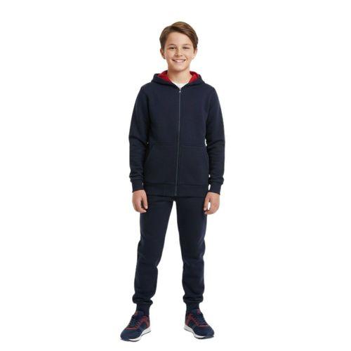 Erkek Çocuk Kapüşonlu Fermuarlı 3 İplik Eşofman Takım BGL-ST05053