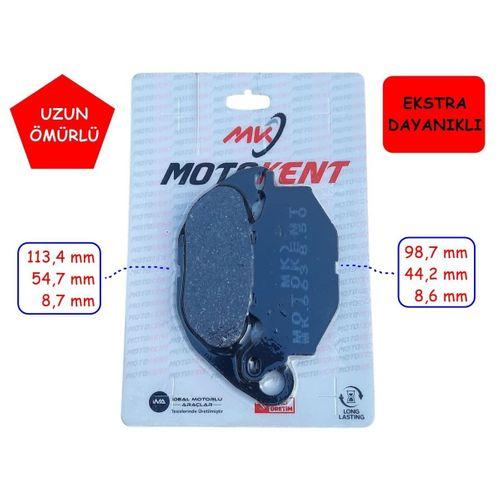 YAMAHA Yamaha R25 Mt-25 Ön Fren Disk Balatası Fa663 Mtk