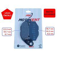 YAMAHA Yamaha R25 Mt-25 Ön Fren Disk Balatası Fa663 Mtk