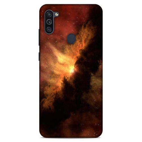 Lopard Samsung Galaxy M11 Uyumlu Kılıf Gece'S (2) Kabı Turuncu