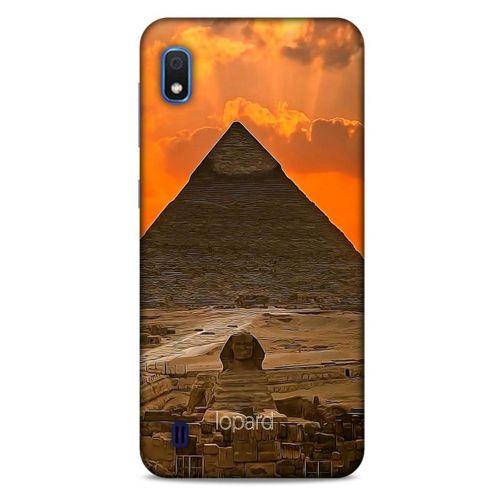 Samsung Galaxy A10 Kılıf Dünya Mimarisi (25) Antişok Kapak Giza Piramitler Mısır