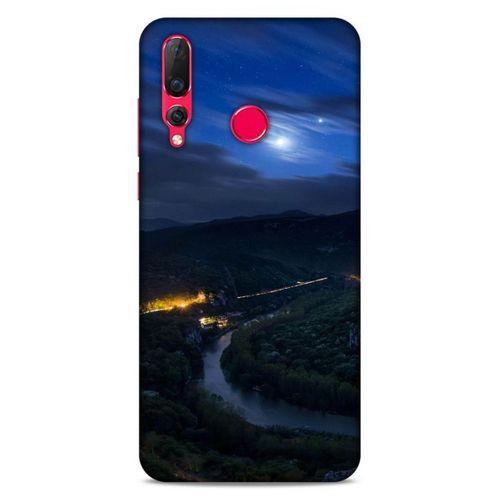 Lopard Huawei P Smart Z Uyumlu Kılıf Gece'S (50) Shockproof Kılıf Şehir Işıkları