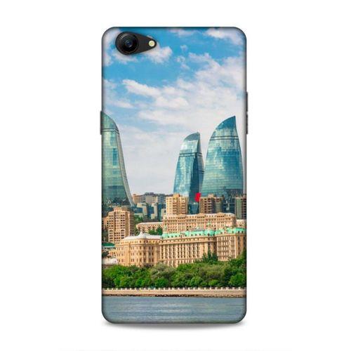 Oppo A79 Uyumlu Kılıf Azarbaijan (4) Koruma Kılıfı Alev Kuleleri