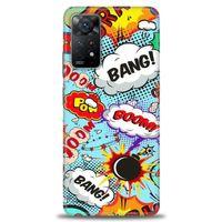 Xiaomi Redmi Note 11 Pro Kılıf HD Baskılı Kılıf - Bang Boom + Tam Ekran Koruyucu
