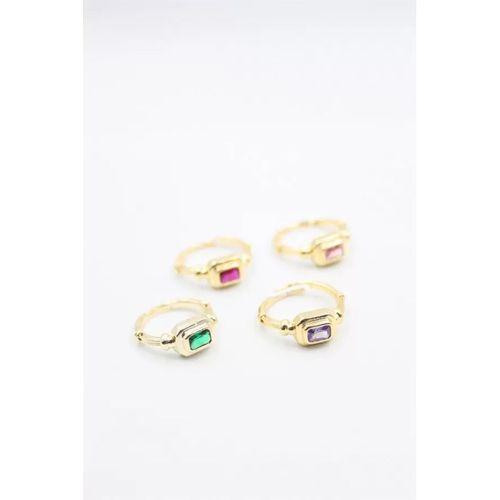 6'lı Taşlı Yüzük Seti - Altın