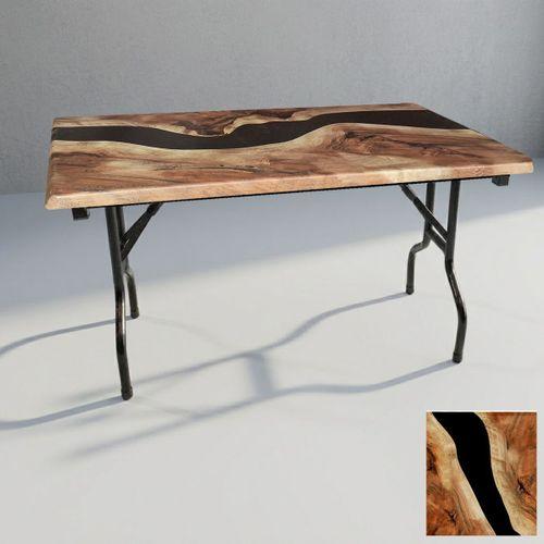 Dockers Banket Katlanır Masa (Werzalit, Allzalit. Vermodin Tabla 80x140) - Epoxy