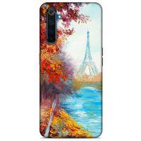 Cityx (23) Oppo Realme 6 Pro Kılıf Silikon Kapak Desenli