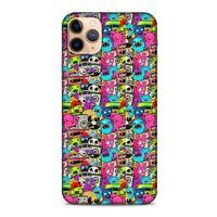 Graffitix (34) Desenli Silikon Kapak Apple Iphone 11 Pro Kılıf
