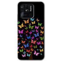 Potkal Hediye Fabrikası Xiaomi Redmi 10C Kılıf HD Desen Baskılı Arka Kapak - Cacti Prairies