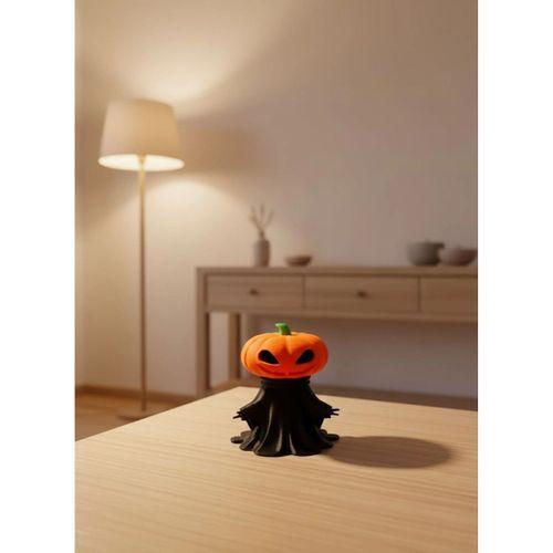 Balkabağı Figür 9cm Cadılar Bayramı Dekoratif Biblo