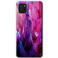 Samsung Galaxy Note 10 Lite Kılıf Baskılı Kapak - Abstraction Sharp +Tam Ekran Koruyucu