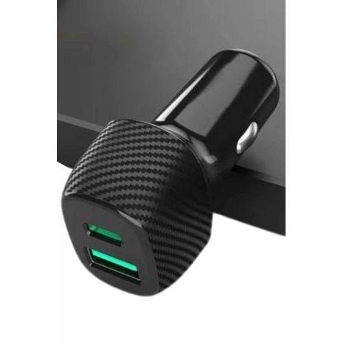 38w Oto Çakmaklık Araç Içi Şarj Cihazı Hızlı Şarj Uzun Ömürlü